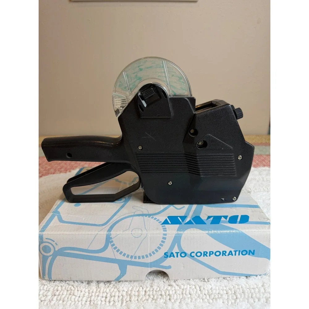 SATO PB2 230 Hand Labeler Price Gun Black Retail Inventory Supplies Business